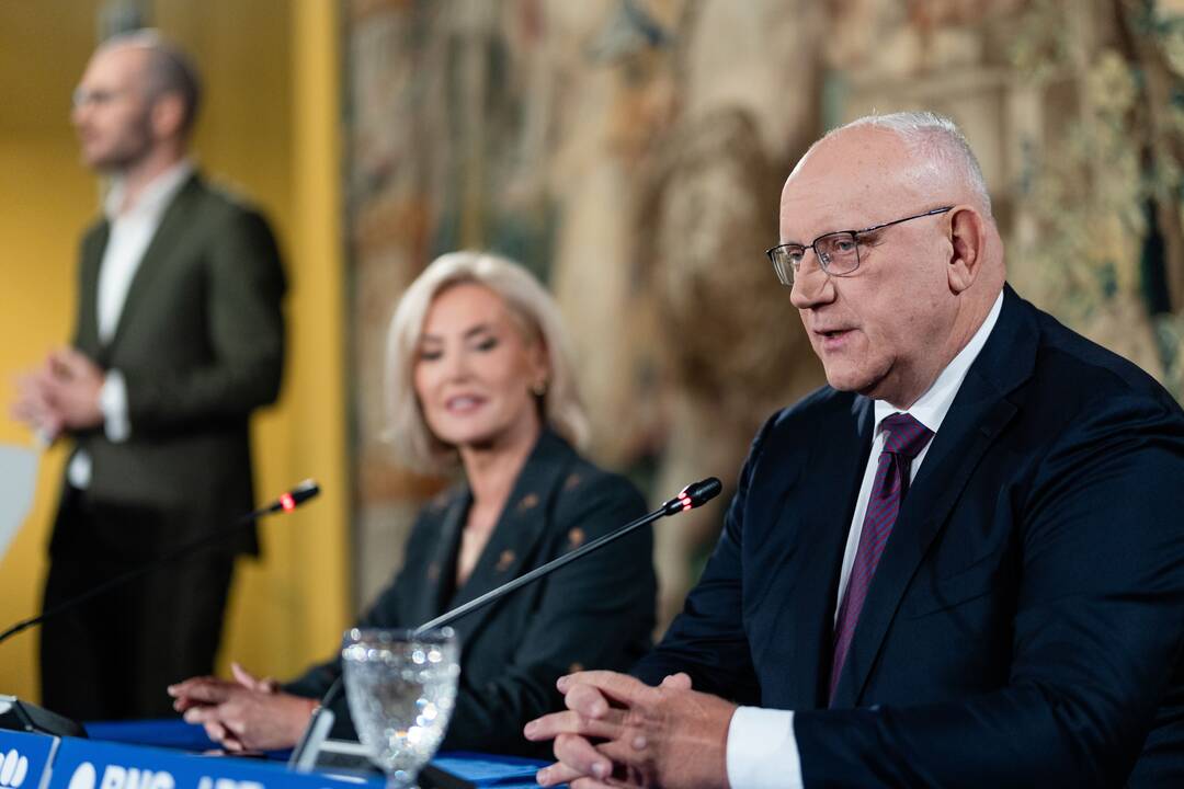 2024-ųjų Seimo rinkimai: Ž. ir J. Pinskų spaudos konferencija