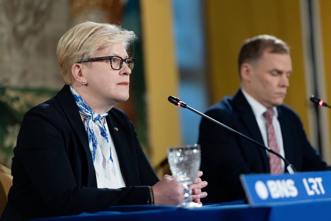2024-ųjų Seimo rinkimai: I. Šimonytės spaudos konferencija