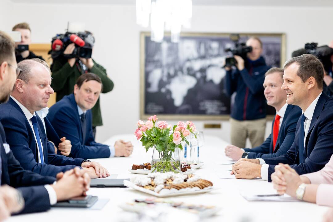 Seime susitiko „Vardan Lietuvos“ ir socialdemokratų partijos