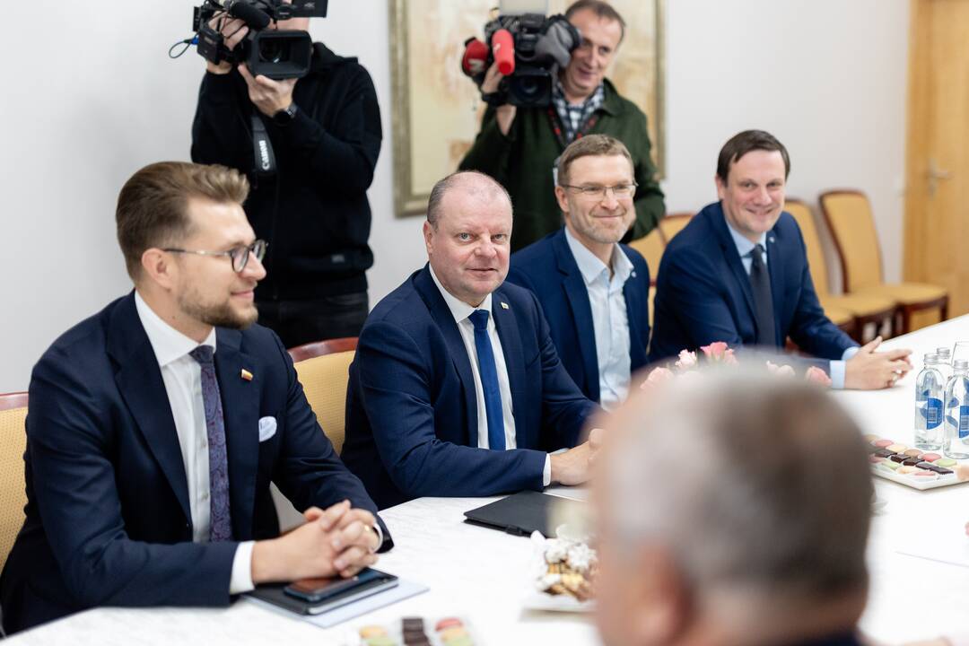 Seime susitiko „Vardan Lietuvos“ ir socialdemokratų partijos