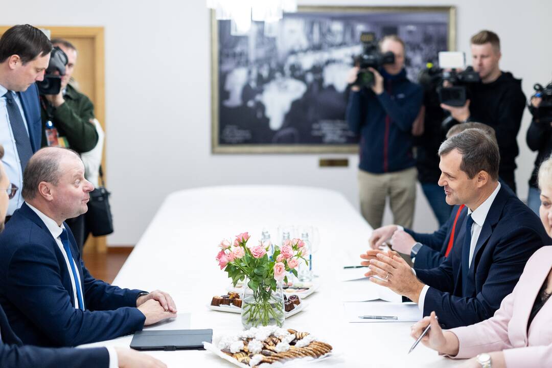 Seime susitiko „Vardan Lietuvos“ ir socialdemokratų partijos