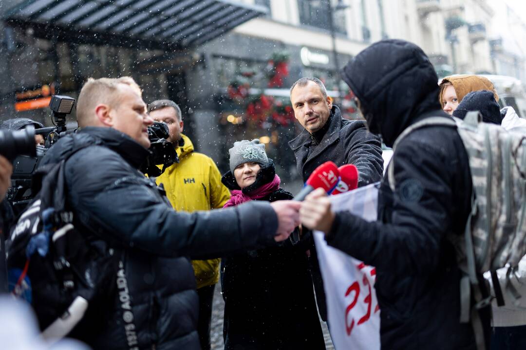 Akcija, skirta apginti už Ukrainą kovojusio baltarusio garbę ir gyvybę