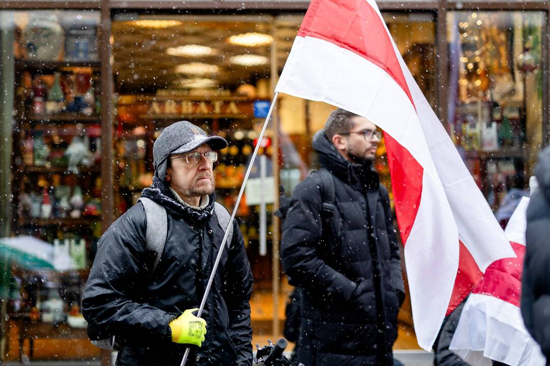 Akcija, skirta apginti už Ukrainą kovojusio baltarusio garbę ir gyvybę