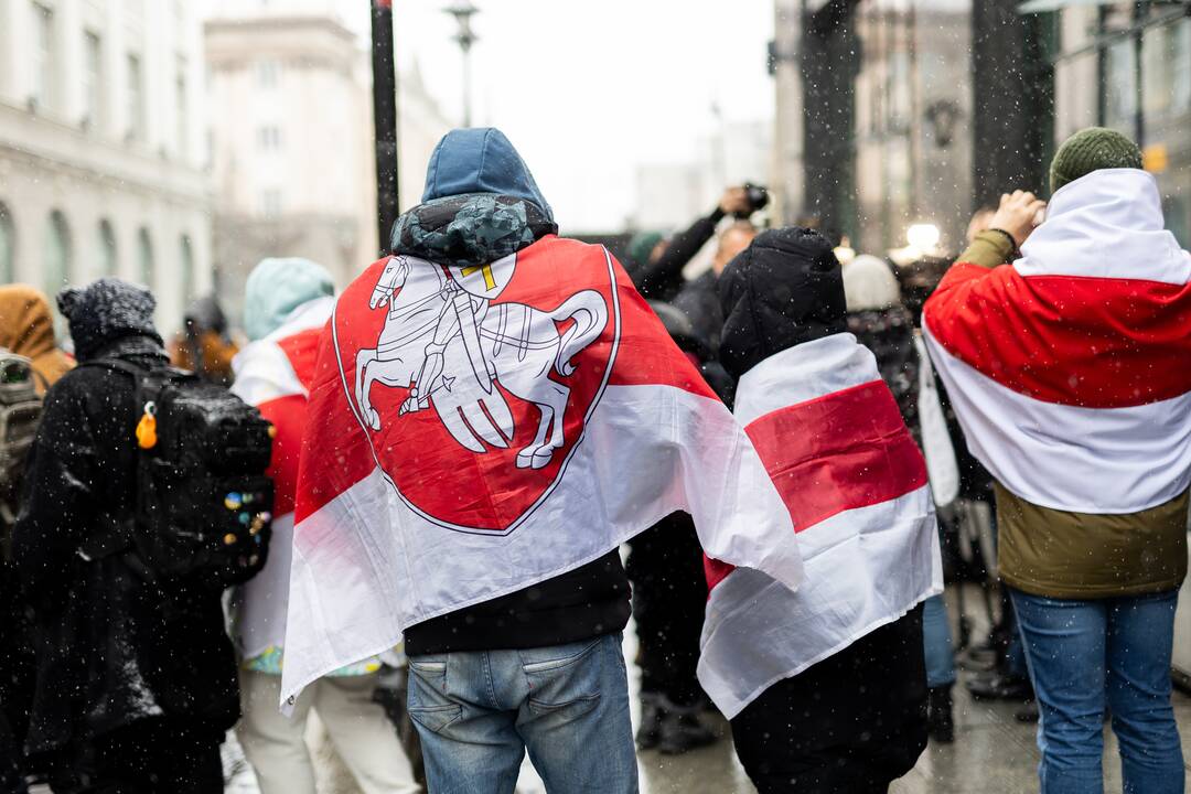 Akcija, skirta apginti už Ukrainą kovojusio baltarusio garbę ir gyvybę