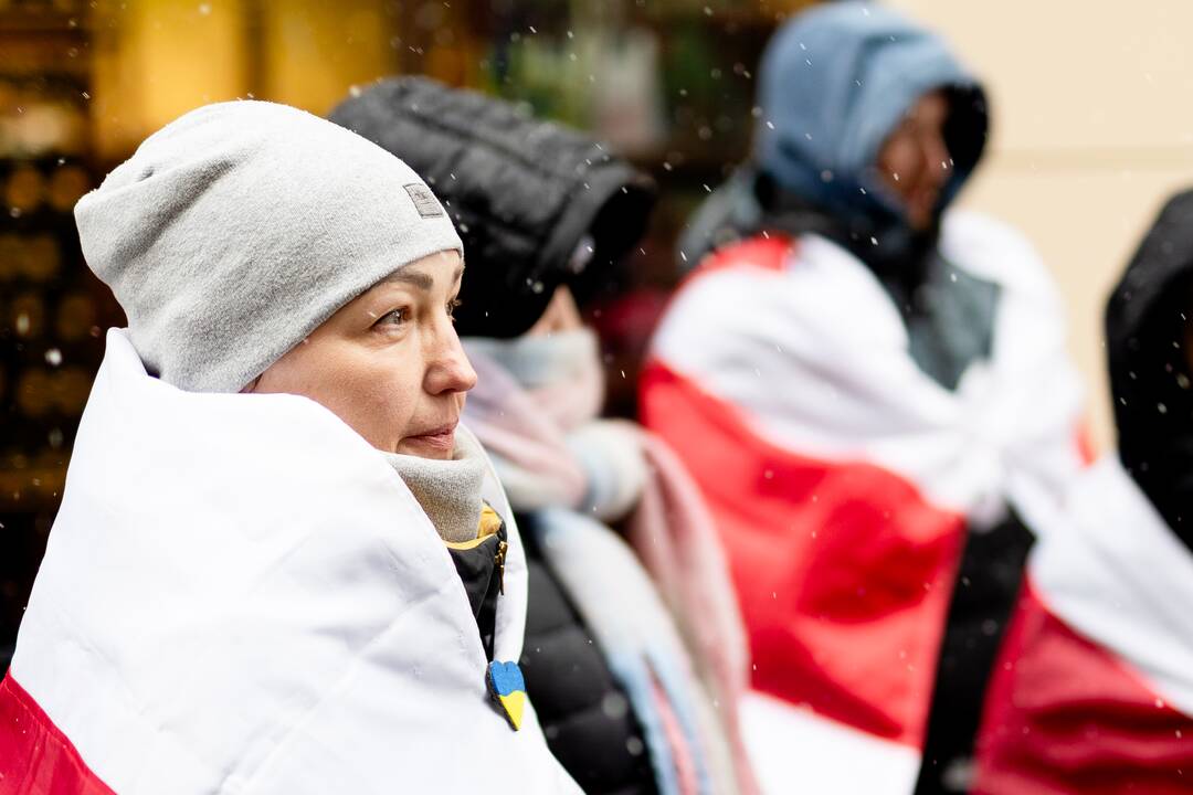 Akcija, skirta apginti už Ukrainą kovojusio baltarusio garbę ir gyvybę