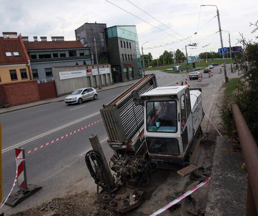 Kauno pilies žiedinė sankryža ruošiama rekonstrukcijai