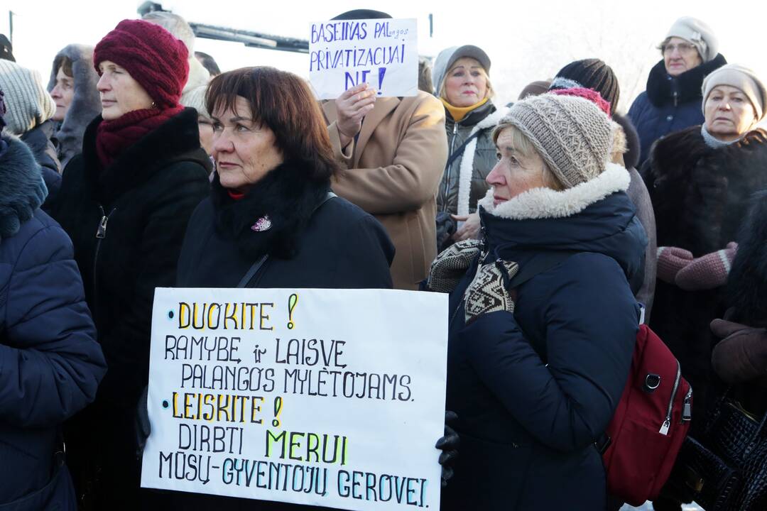 Akcija „Palangos baseino neatiduosime“