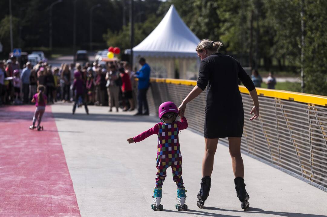 Sostinėje atidarytas naujas viadukas