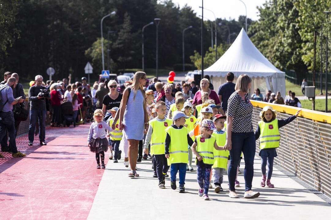 Sostinėje atidarytas naujas viadukas