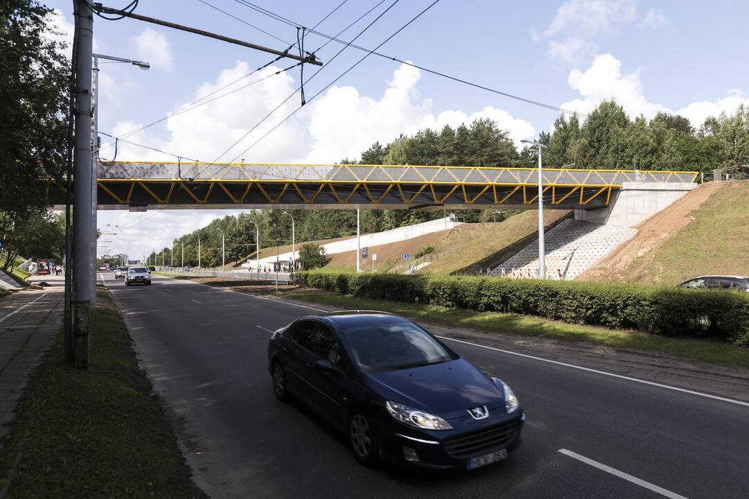 Sostinėje atidarytas naujas viadukas