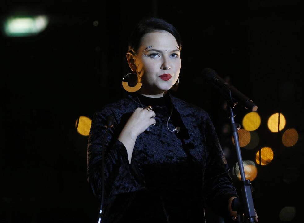 Justė Arlauskaitė-Jazzu vilniečiams dovanojo paskutinį metų koncertą