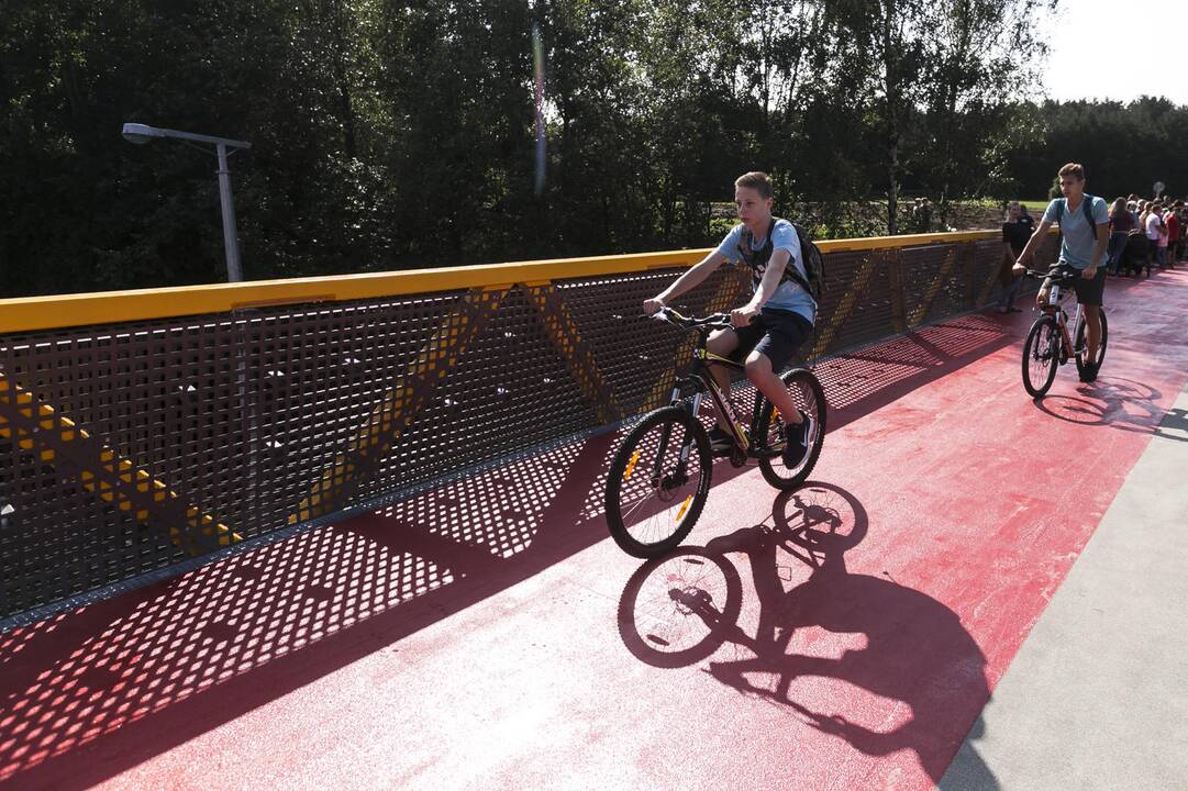 Sostinėje atidarytas naujas viadukas