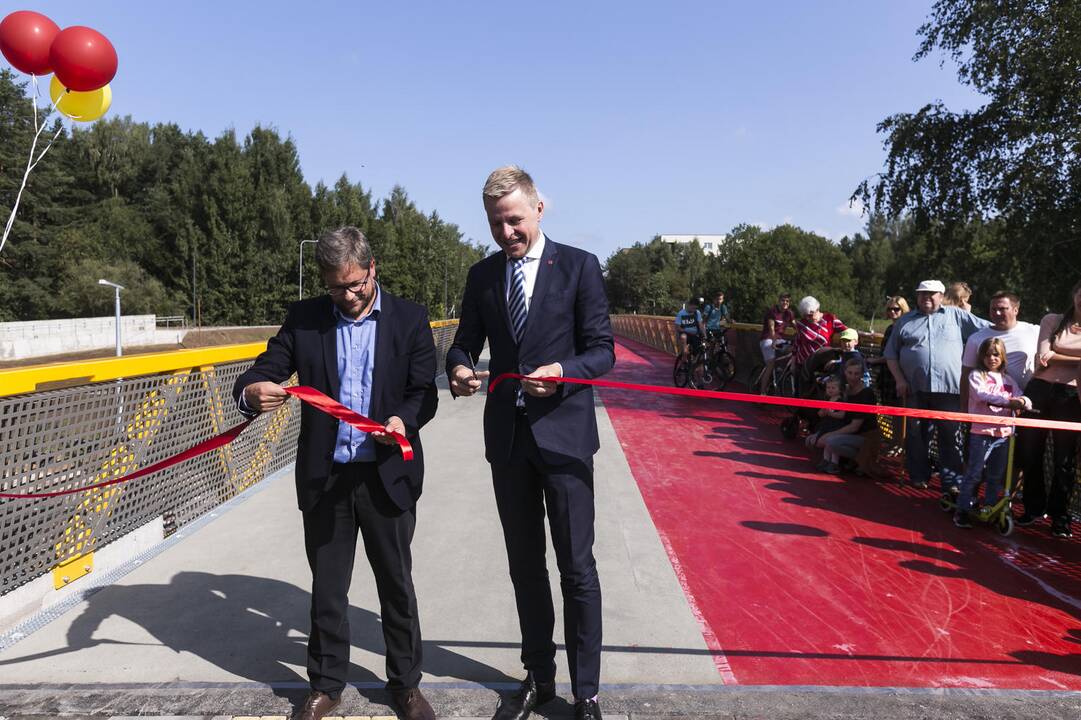 Sostinėje atidarytas naujas viadukas