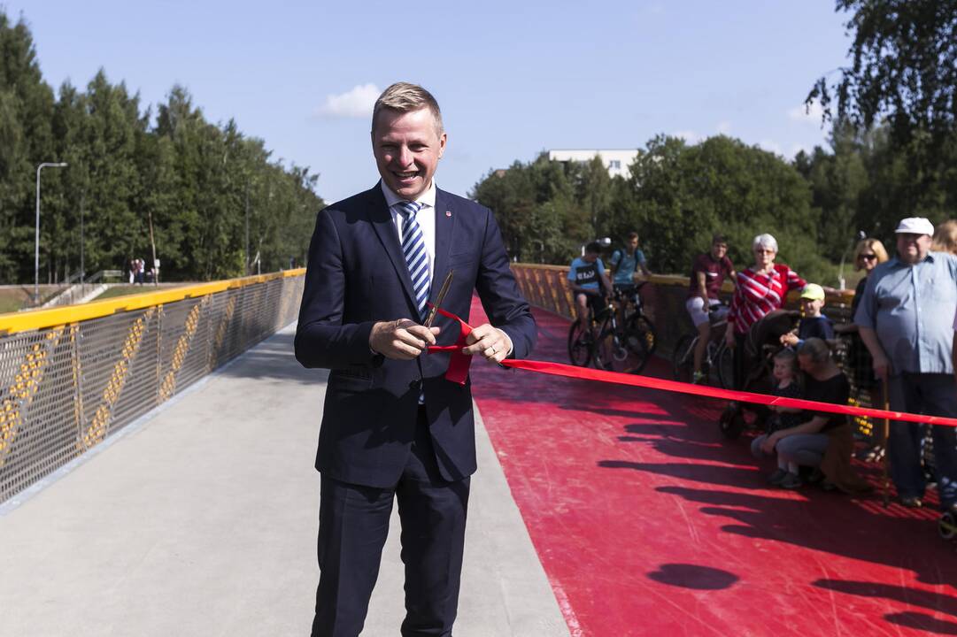 Sostinėje atidarytas naujas viadukas