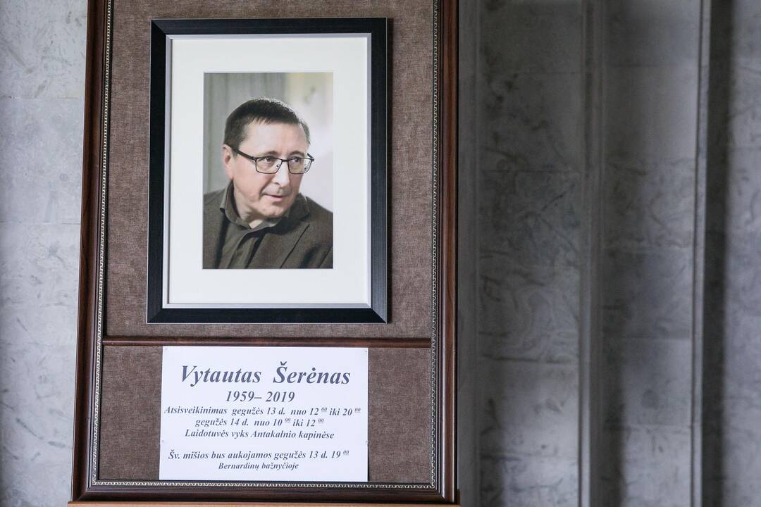 Atsisveikinimas su V. Šerėnu