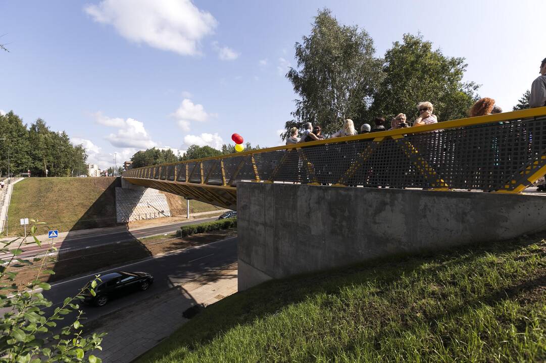 Sostinėje atidarytas naujas viadukas