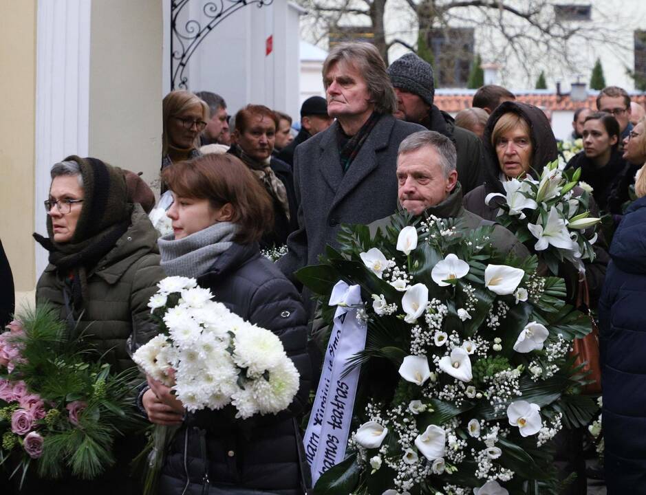 E. Nekrošiaus laidotuvės