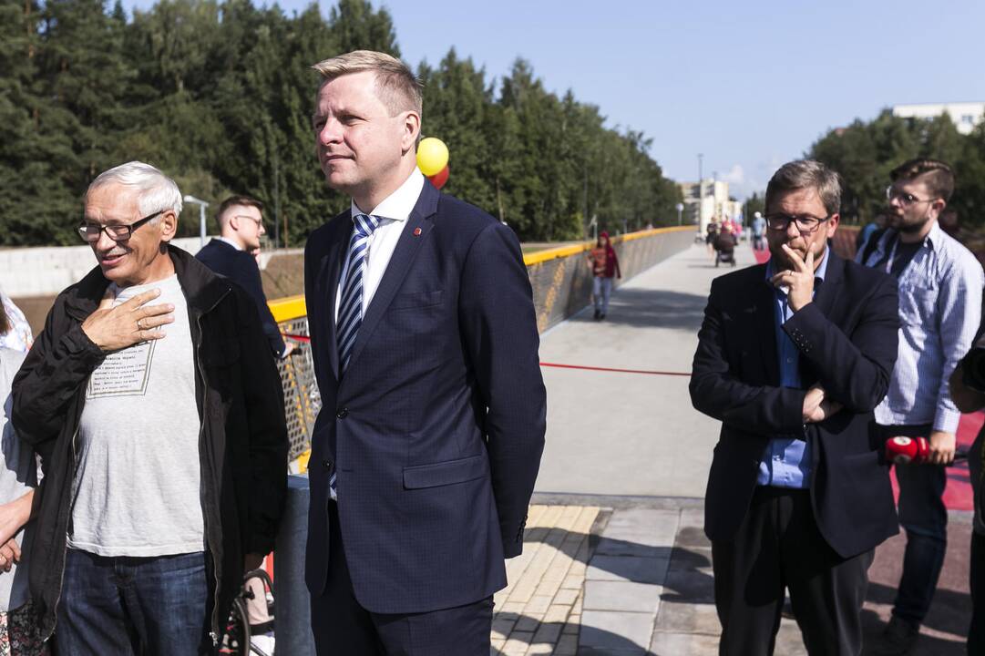 Sostinėje atidarytas naujas viadukas