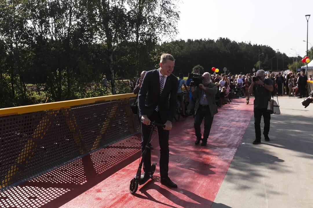 Sostinėje atidarytas naujas viadukas