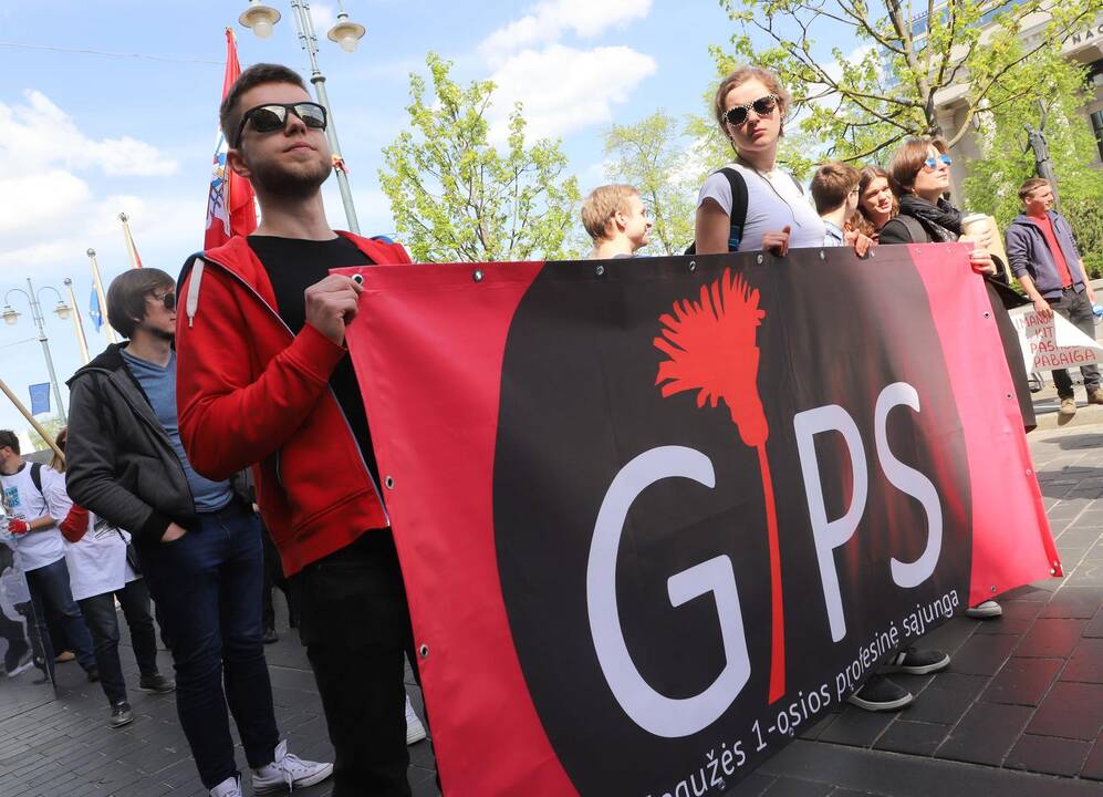 Gegužės 1-osios eitynės Vilniuje
