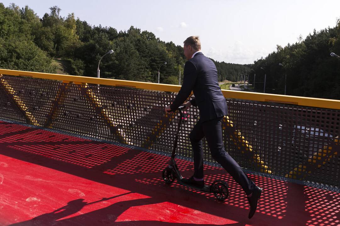 Sostinėje atidarytas naujas viadukas