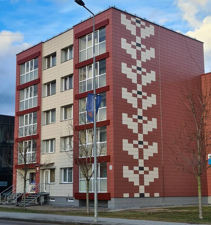 Renovuotas daugiabutis Prienuose, Vytauto g. 22.