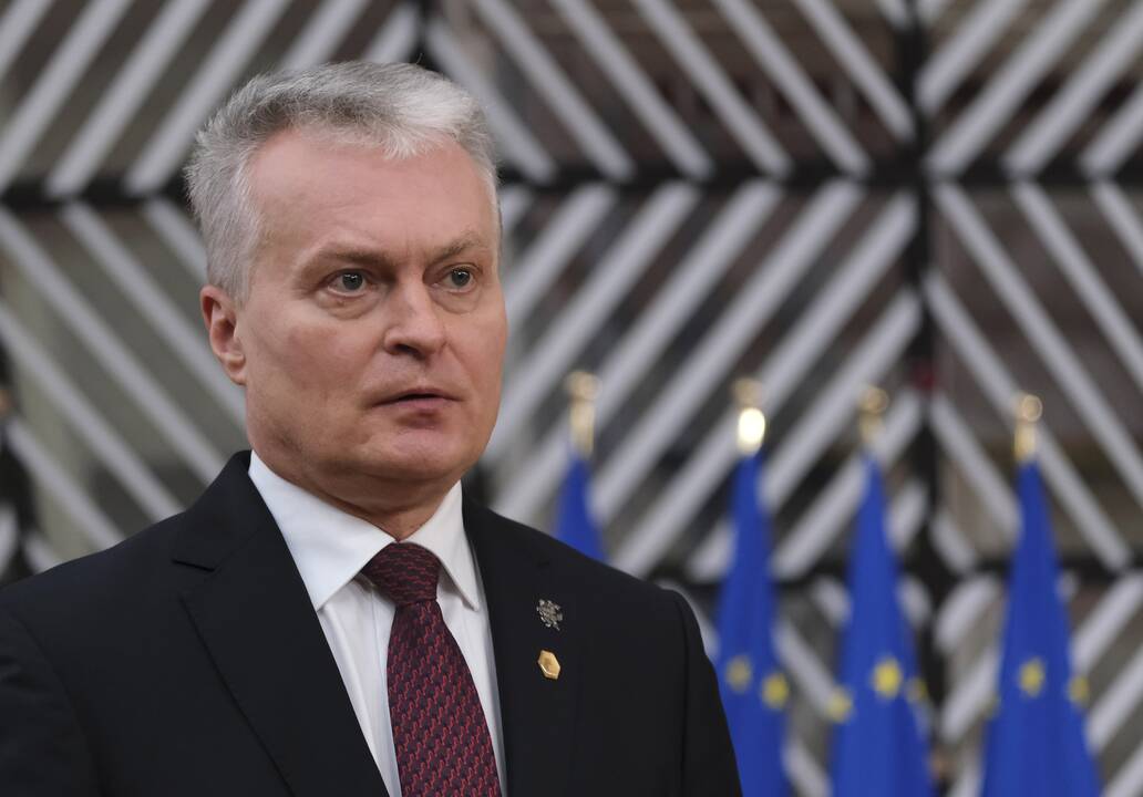 G. Nausėda dalyvaus EVT, bus aptariamas ES vaidmuo pasaulyje