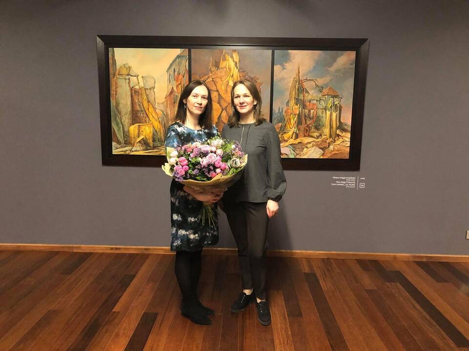  Kamilė Rupeikaitė-Mariniuk (kairėje)