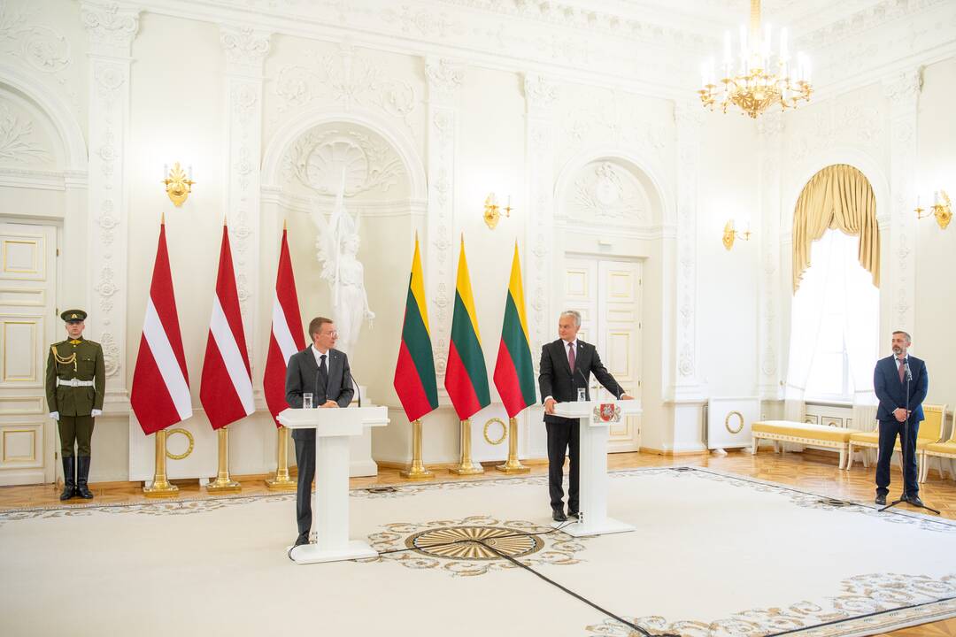 Latvijos ir Lietuvos prezidentų susitikimas