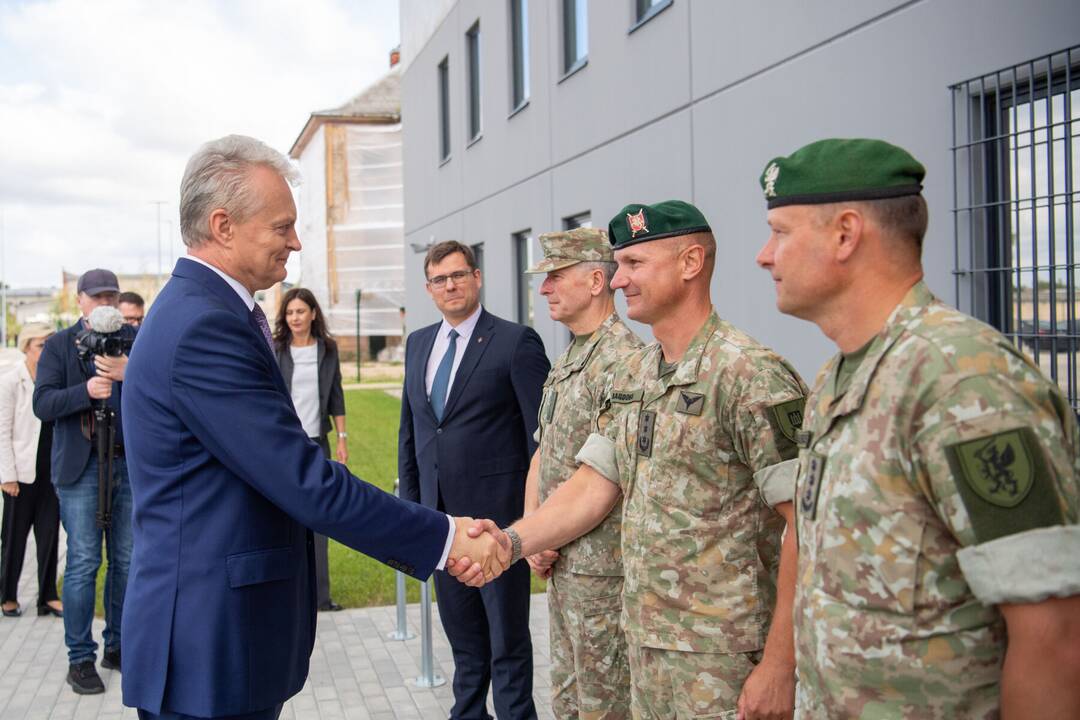 Atidarytas Šiaulių karinis miestelis