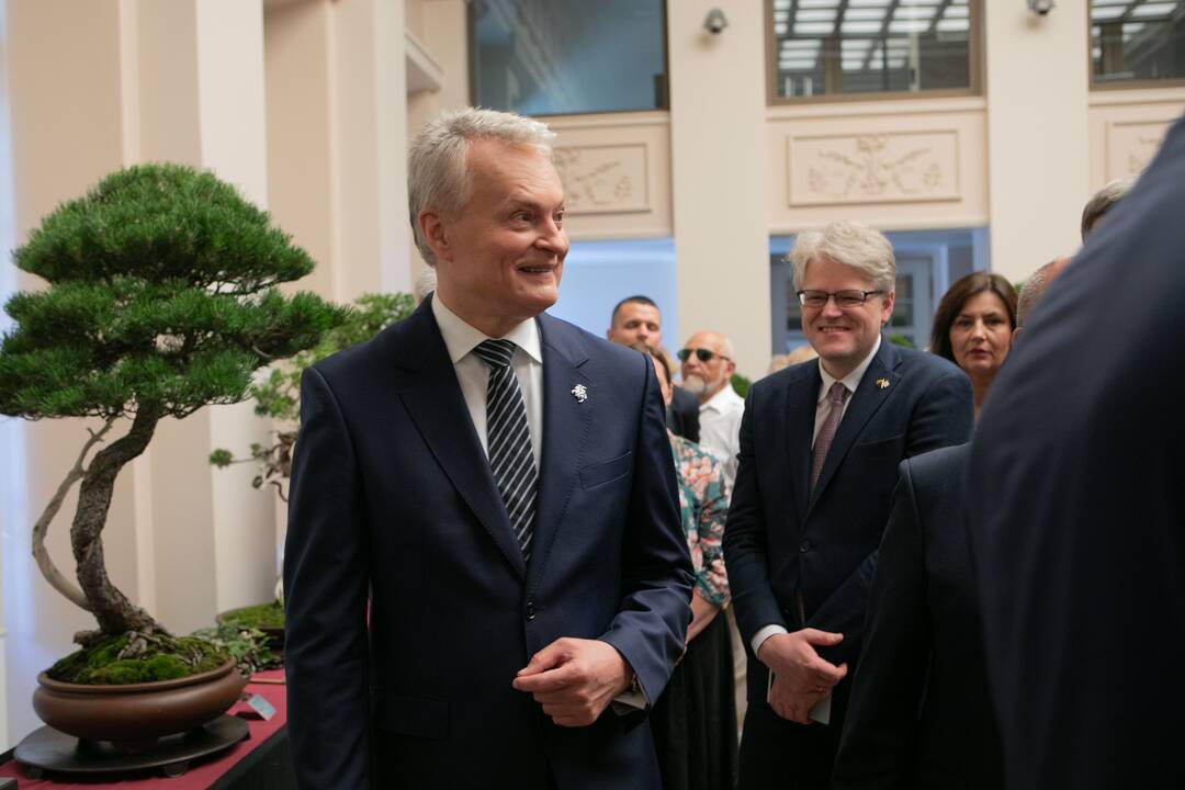 Tarptautinės bonsų parodos atidarymas