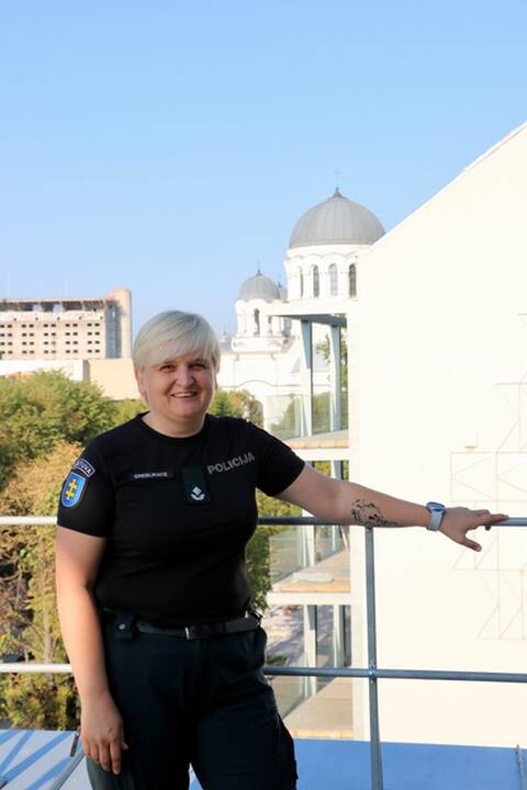 Agnė Greblikaitė (dešinėje)