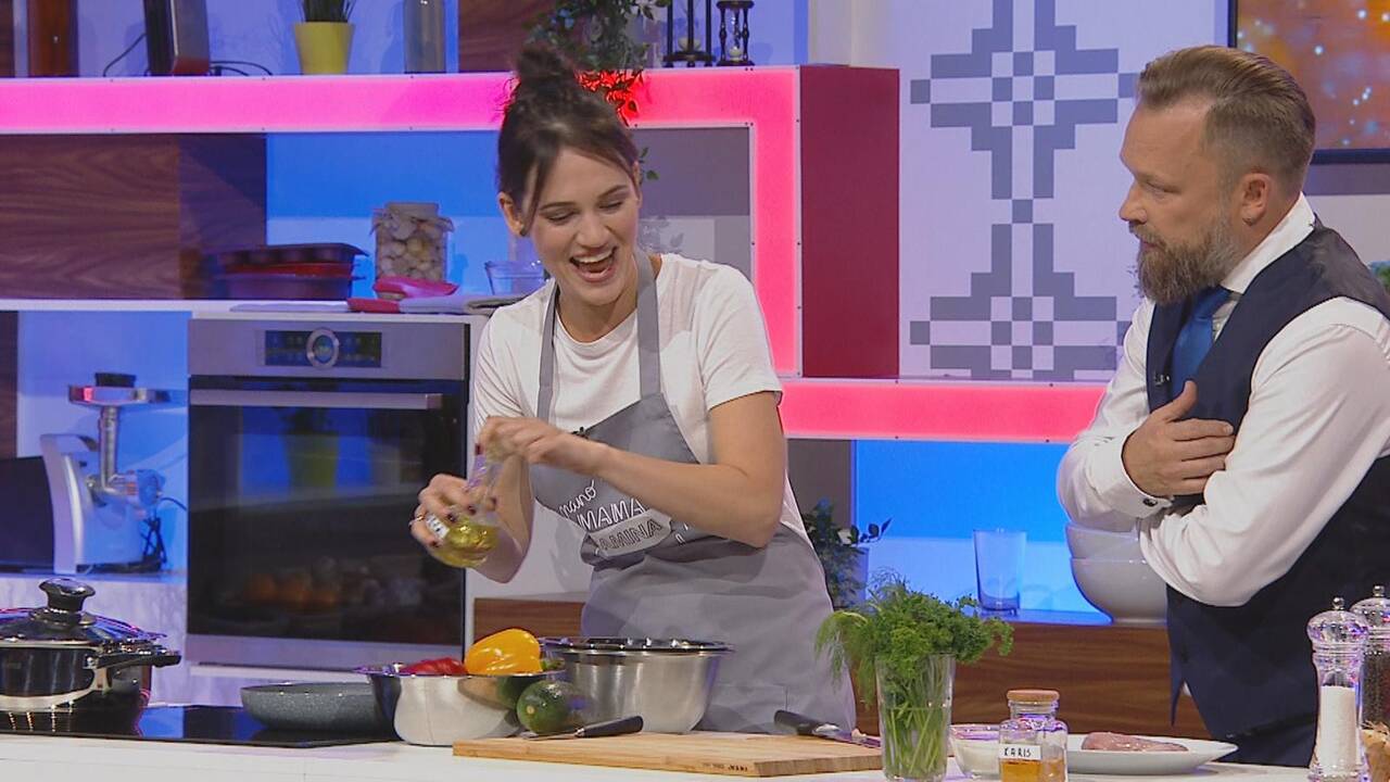 Deividas Meškauskas su mama Loreta