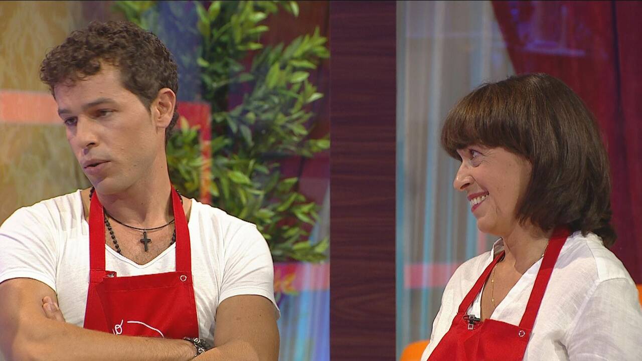 Deividas Meškauskas su mama Loreta
