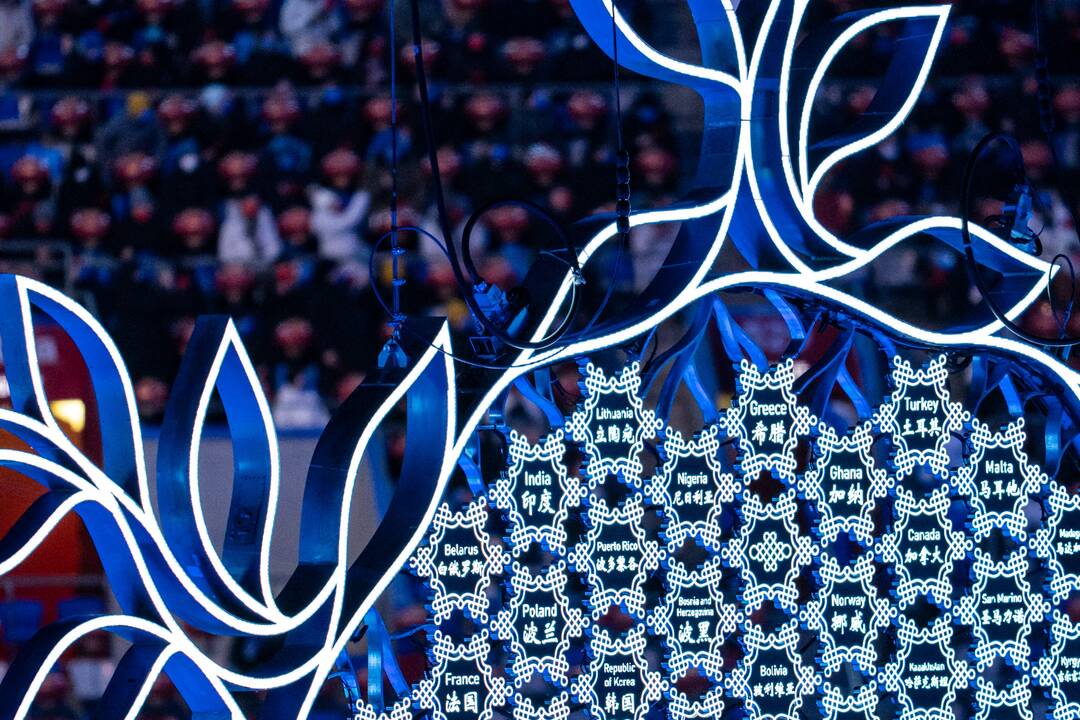 Pekine – žiemos olimpinių žaidynių uždarymo ceremonija