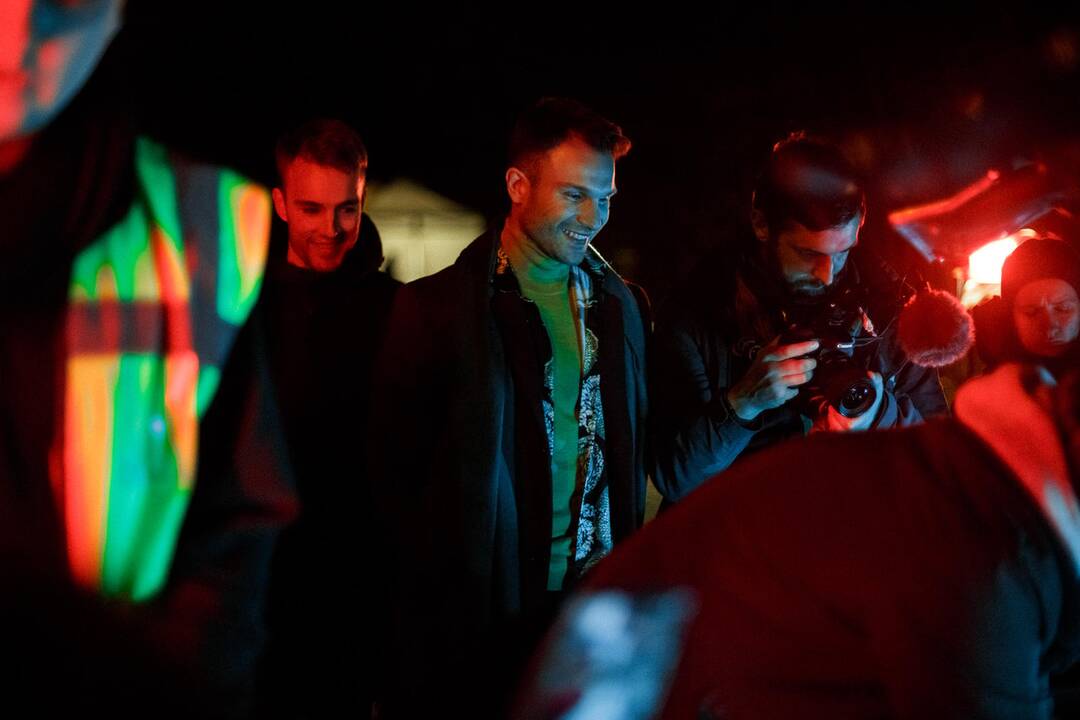 Vaidas Baumila ir Karolina Toleikytė 