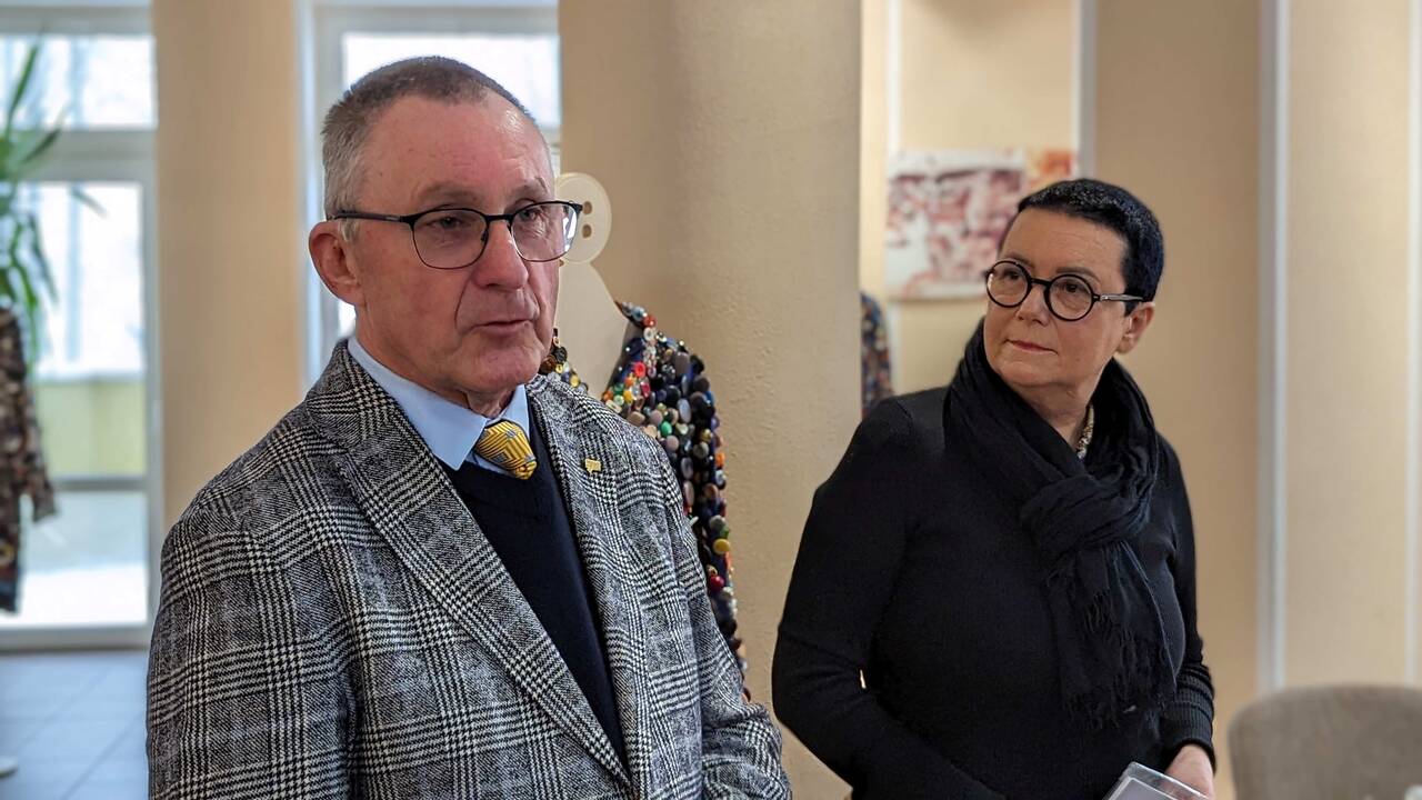 Virginijus Savukynas (kairėje) ir Vytautas Jonas Juška.