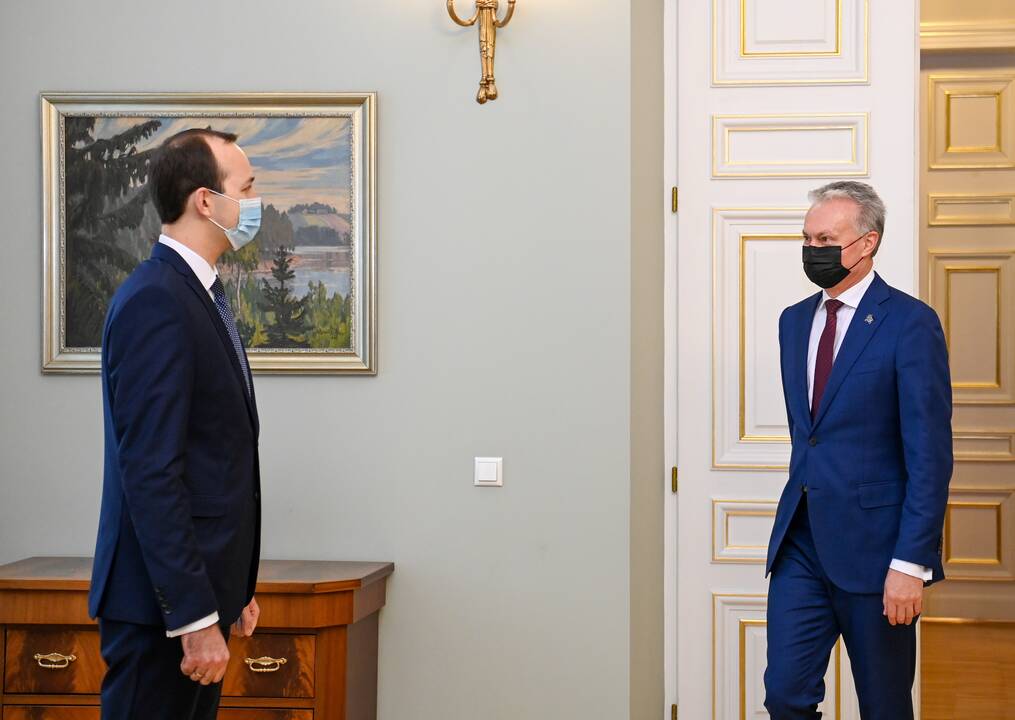 Marius Skuodis ir Gitanas Nausėda