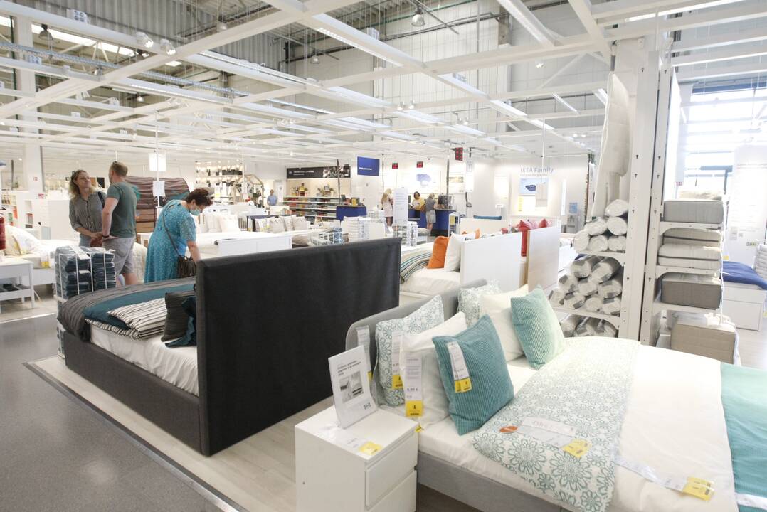 Pokyčiai: po plėtros IKEA Klaipėdoje plotas išaugo daugiau nei perpus, smarkiai prasiplėtė ekspozicijų erdvės, prekių asortimentas