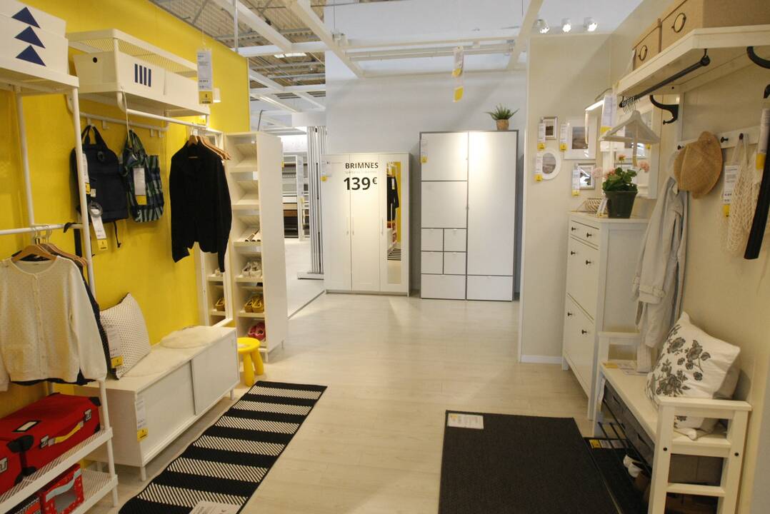 Pokyčiai: po plėtros IKEA Klaipėdoje plotas išaugo daugiau nei perpus, smarkiai prasiplėtė ekspozicijų erdvės, prekių asortimentas