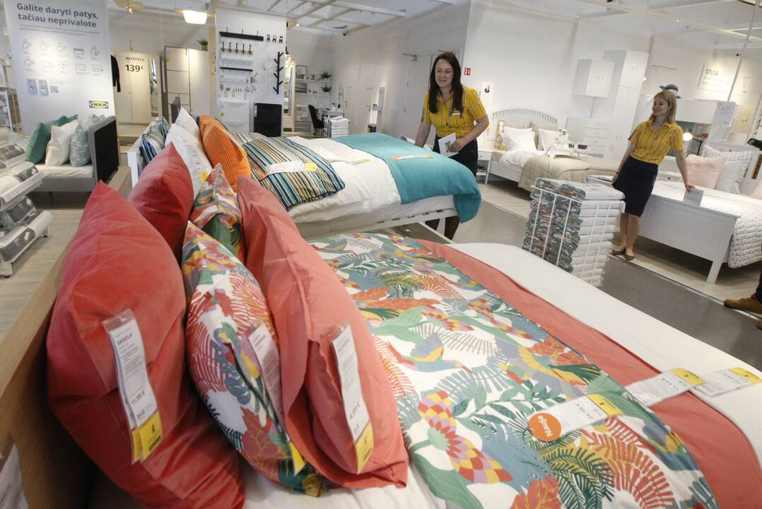 Pokyčiai: po plėtros IKEA Klaipėdoje plotas išaugo daugiau nei perpus, smarkiai prasiplėtė ekspozicijų erdvės, prekių asortimentas