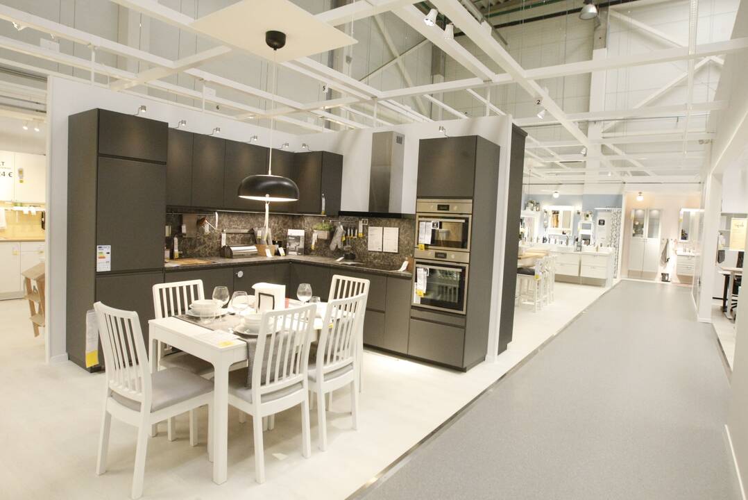 Pokyčiai: po plėtros IKEA Klaipėdoje plotas išaugo daugiau nei perpus, smarkiai prasiplėtė ekspozicijų erdvės, prekių asortimentas