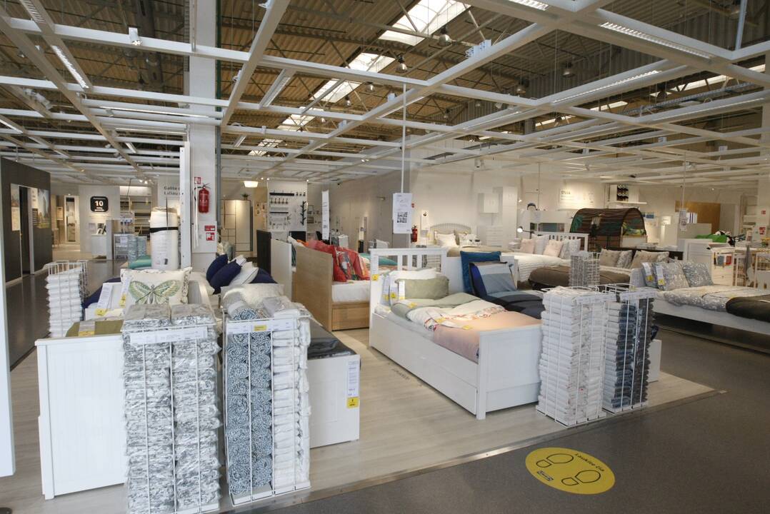 Pokyčiai: po plėtros IKEA Klaipėdoje plotas išaugo daugiau nei perpus, smarkiai prasiplėtė ekspozicijų erdvės, prekių asortimentas