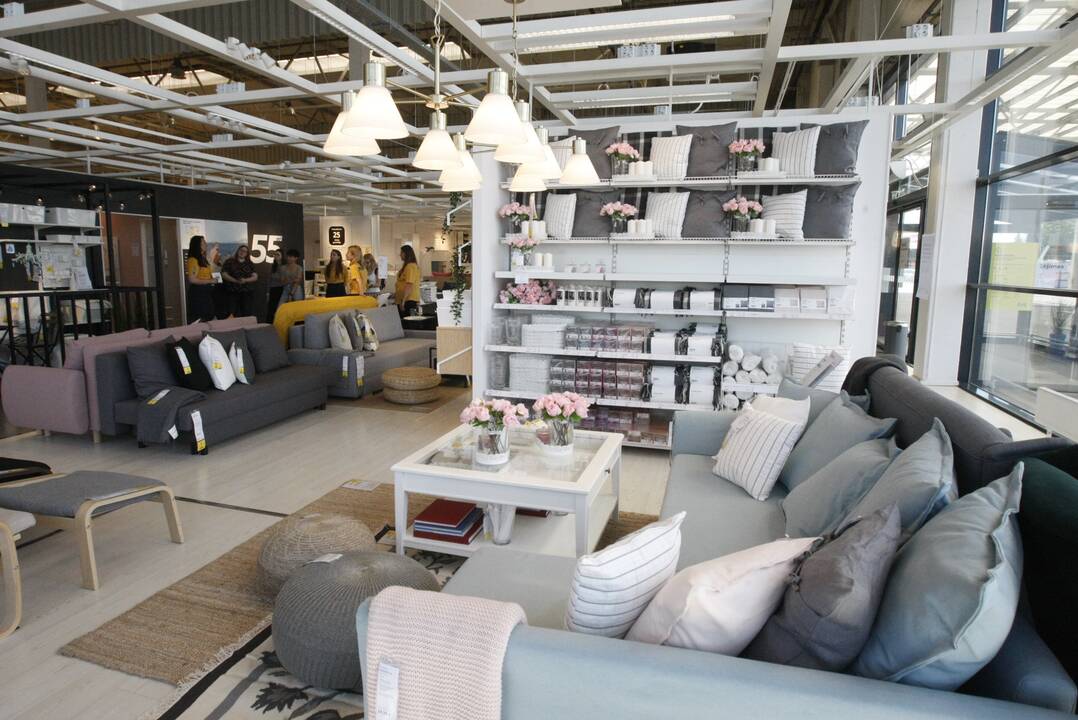 Pokyčiai: po plėtros IKEA Klaipėdoje plotas išaugo daugiau nei perpus, smarkiai prasiplėtė ekspozicijų erdvės, prekių asortimentas