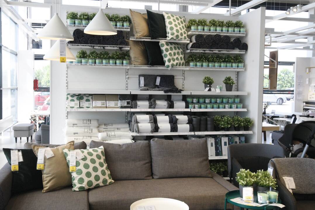 Pokyčiai: po plėtros IKEA Klaipėdoje plotas išaugo daugiau nei perpus, smarkiai prasiplėtė ekspozicijų erdvės, prekių asortimentas