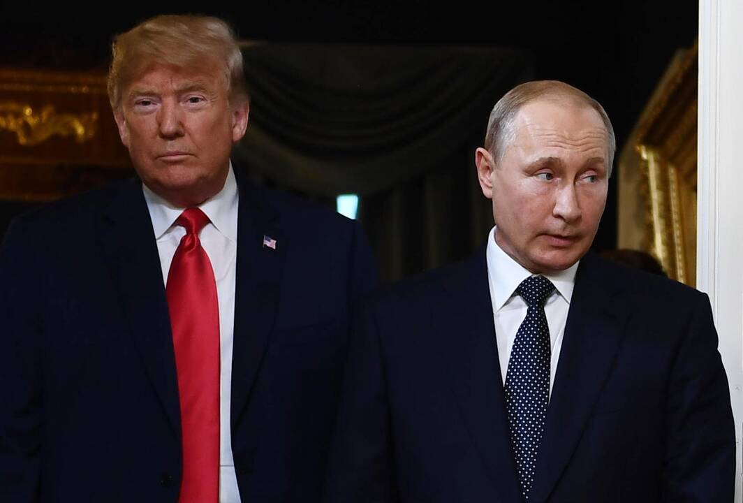 Vladimiras Putinas ir Donaldas Trumpas