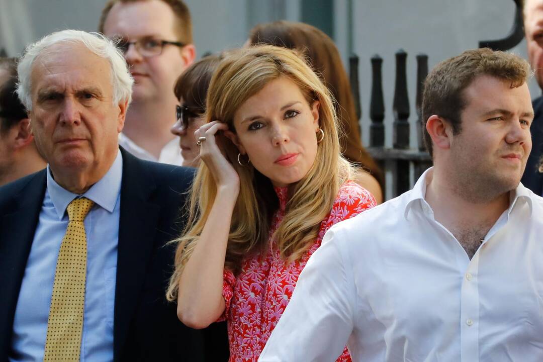 Borisas Johnsonas ir Carrie Symonds