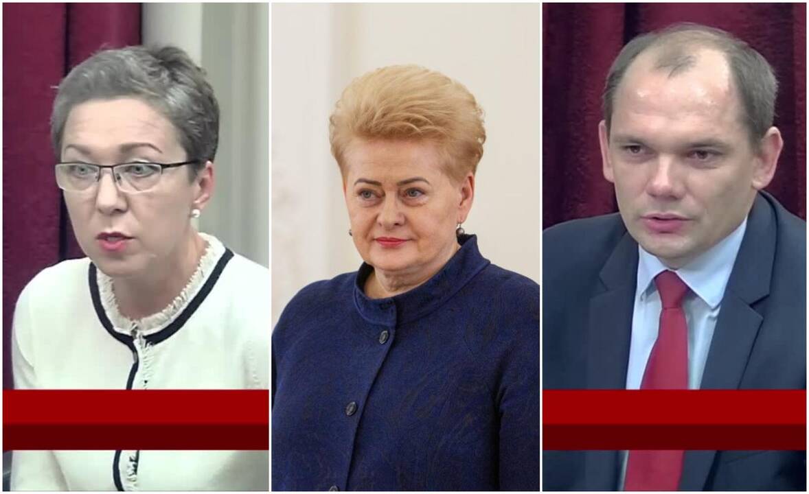Lina Antanavičienė, Dalia Grybauskaitė, Nerijus Aleksiejūnas
