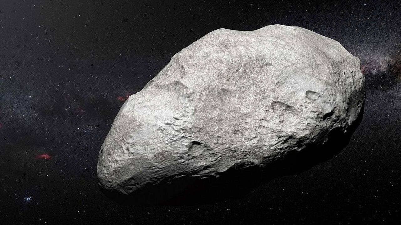 Saulės sistemos pakraštyje aptiktas iš jos vidinės srities išsviestas asteroidas