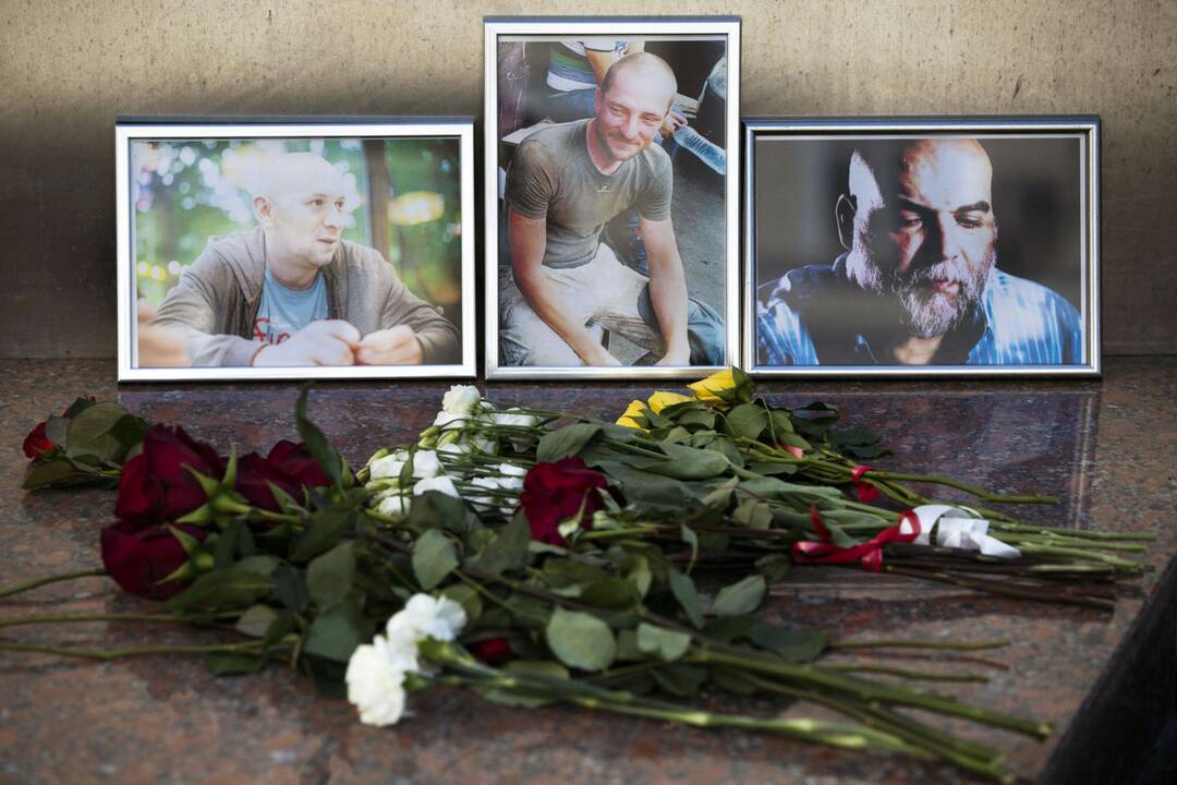 Ant Centrinės Afrikos Respublikoje nužudytų žurnalistų kūnų nėra kankinimo žymių